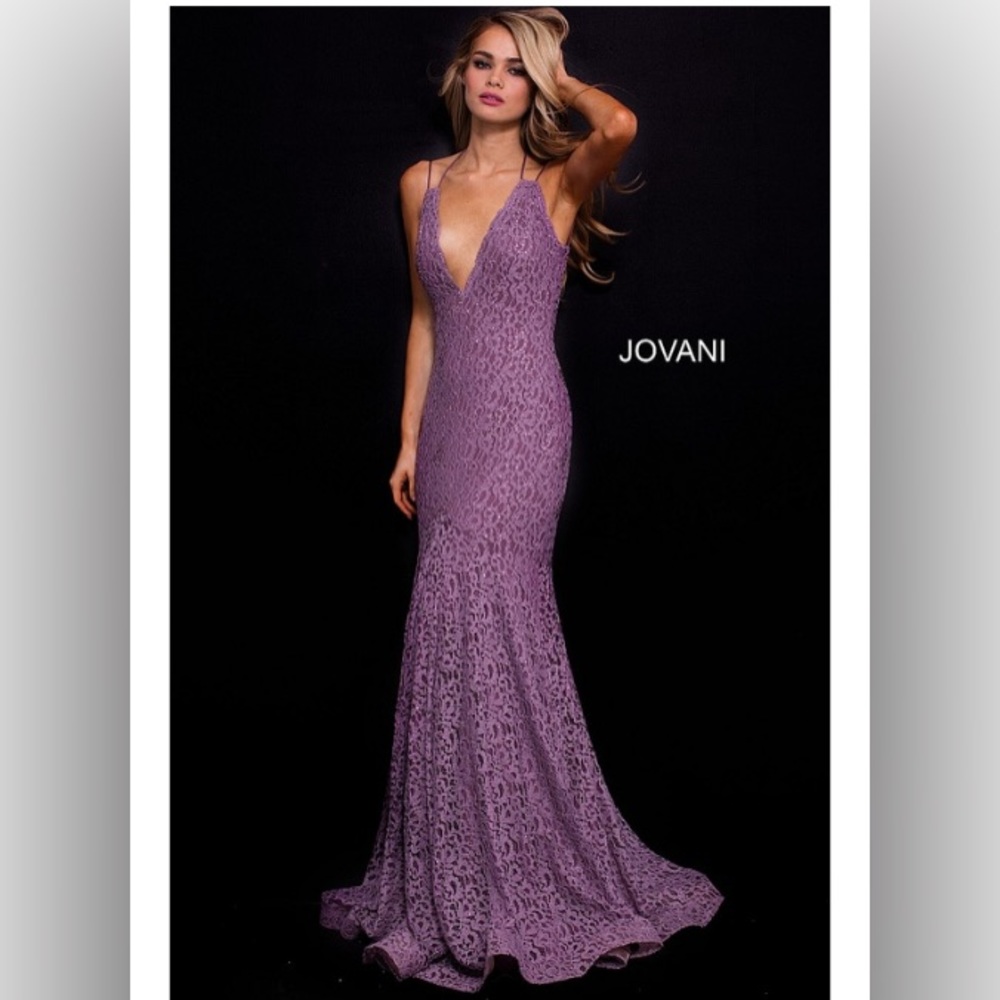 Mauve prom dress